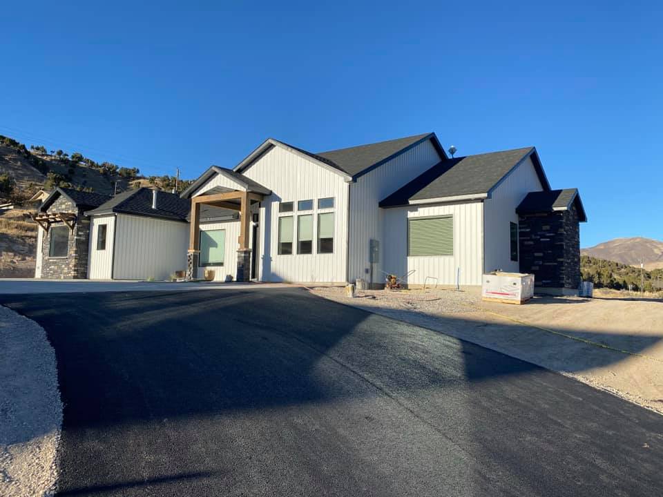 New custom home under construction in Pocatello, Idaho