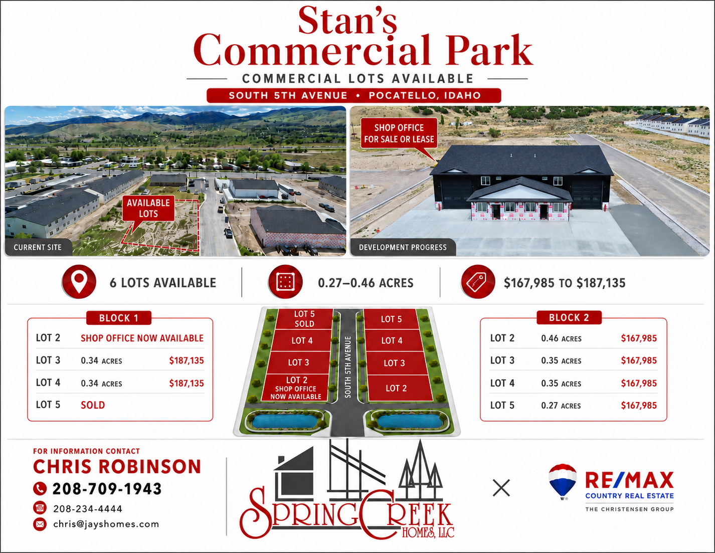 Stan's Commercial Park — commercial space in Pocatello, Idaho